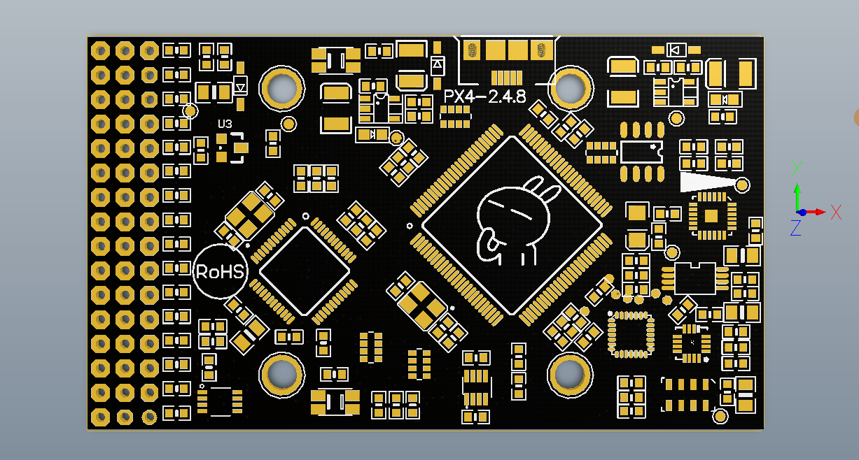 Drone Power Distribution Board - Pixhawk 2.4.8 PRO PX4 PIX 32ビット