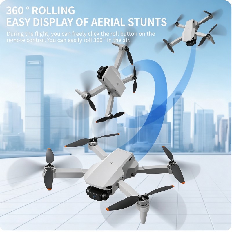 NEW Aeri100 ミニドローン 8K HDデュアルカメ - Drone Propeller Guard のレビューと価格