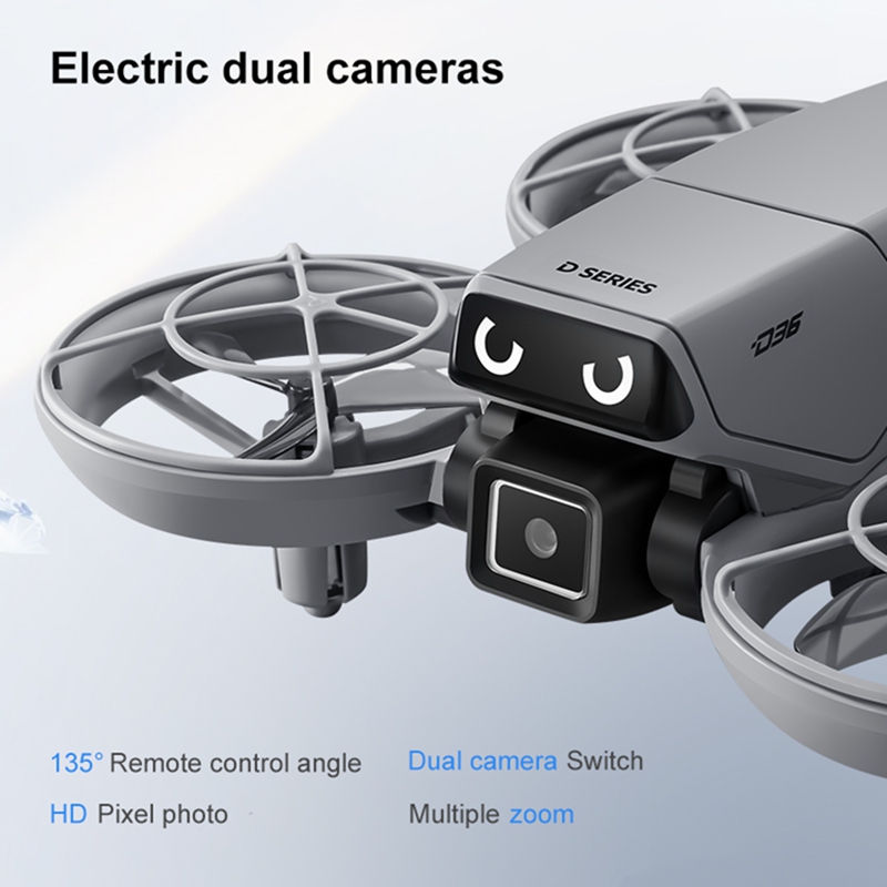 新型アップグレードD36ドローン 8K HDデュアルカメラ  - Jjrc Drone X12 のレビューと価格